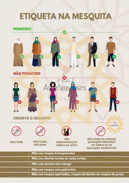 Mosque dress code